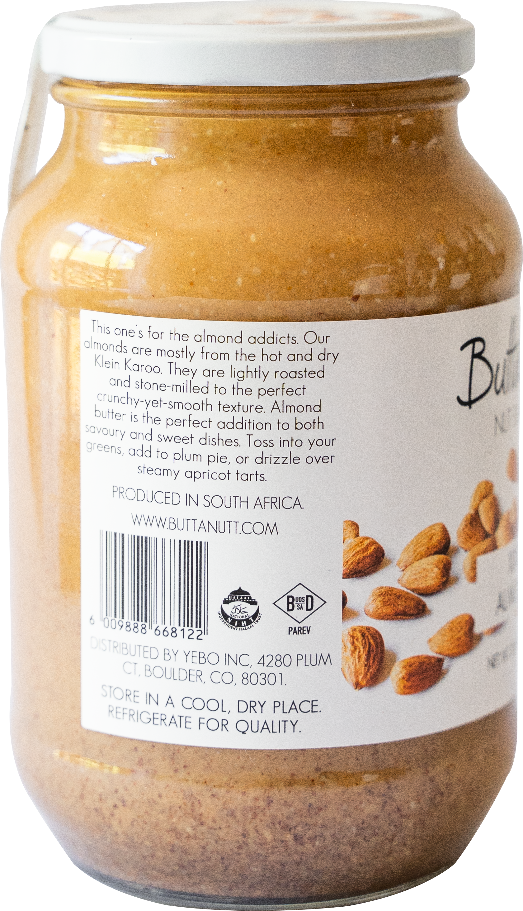 2x 100% Almond Nut Butter Jar (1kg)