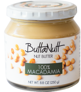 6x 100% Macadamia Nut Butter Jars (250g)