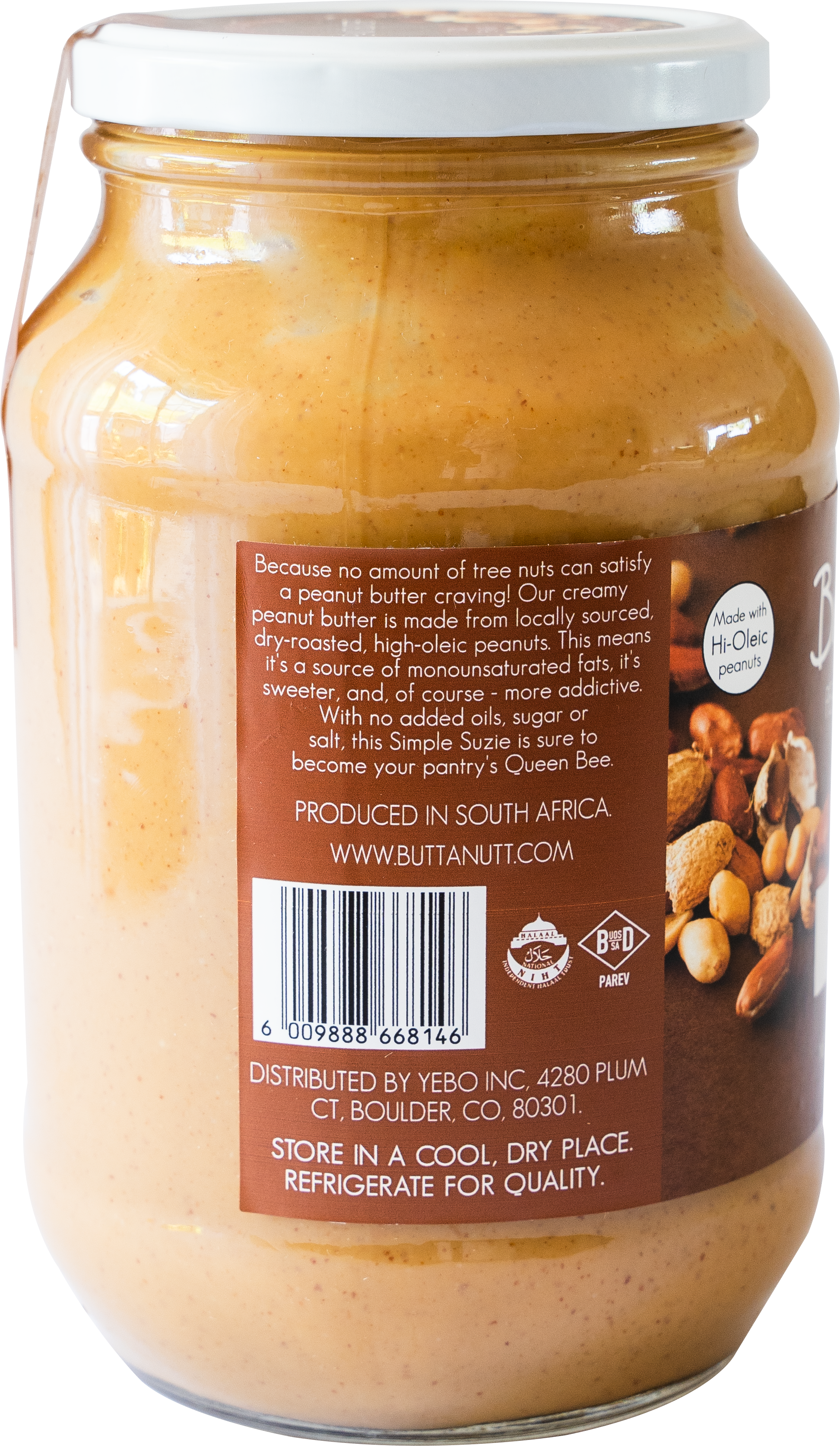 2x 100% Peanut Butter Jar (1kg)