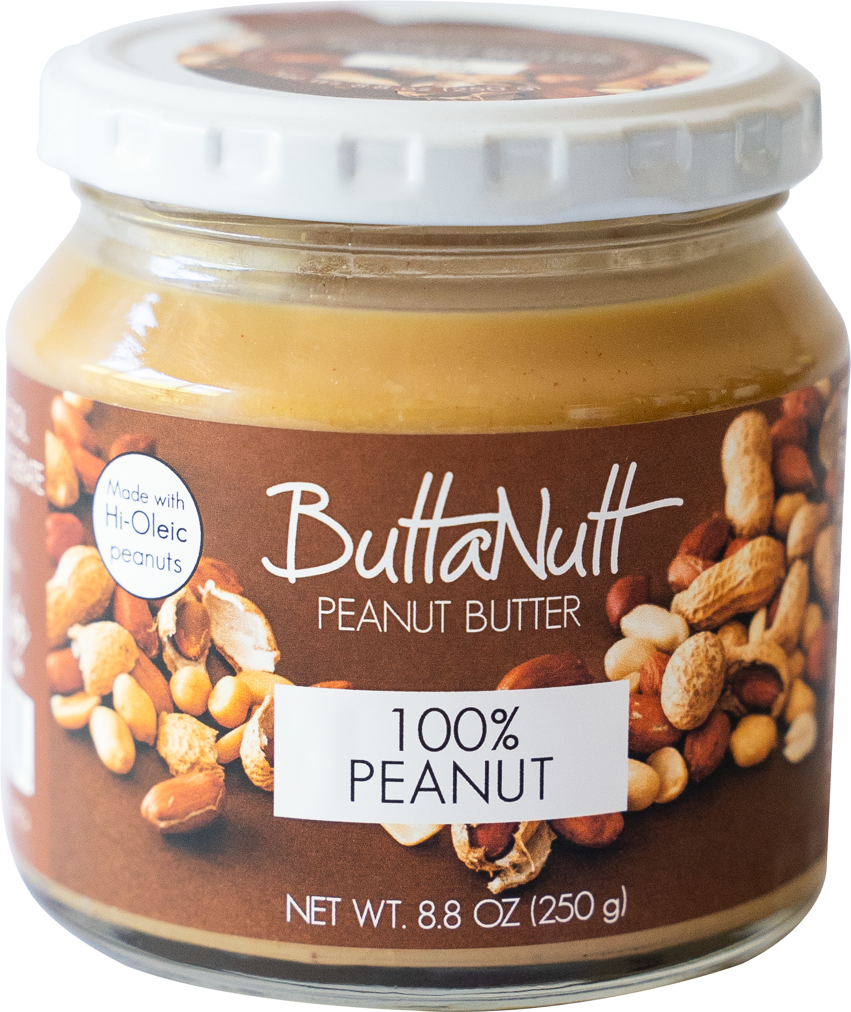 6x 100% Peanut Butter Jar (250g)