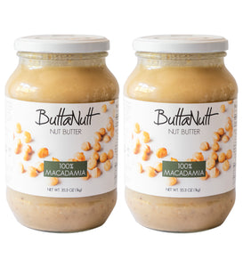 2x 100% Macadamia Nut Butter Jar (1kg) [Out of Stock]